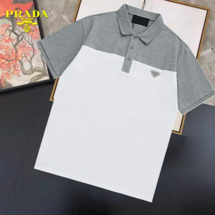 Picture of Prada Polo Shirts Short _SKUPradaM-3XL12yr19825819